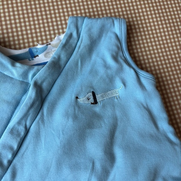 Magnificent Baby Magnetic Sleepsack puppy print. Size 6-12 months. 100% cotton - Picture 2 of 13